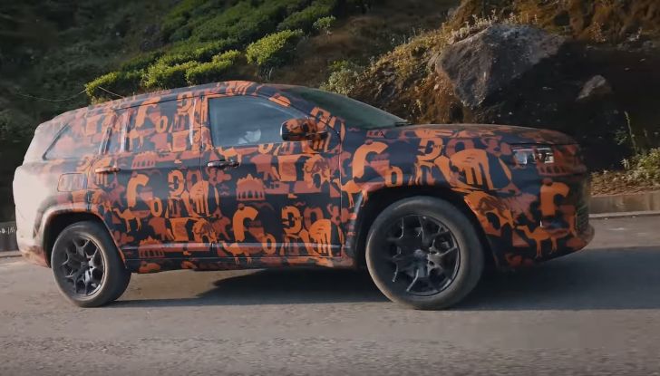 Jeep Meridian SUV teaser 2022