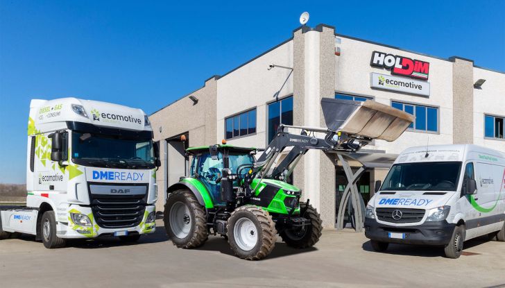 Etere dimetilico, il carburante sostitutivo del diesel per alimentare un Iveco Eurocargo - Foto 1 di 2