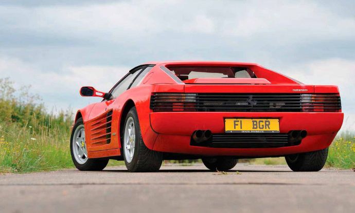 Ferrari Testarossa Gerhard Berger