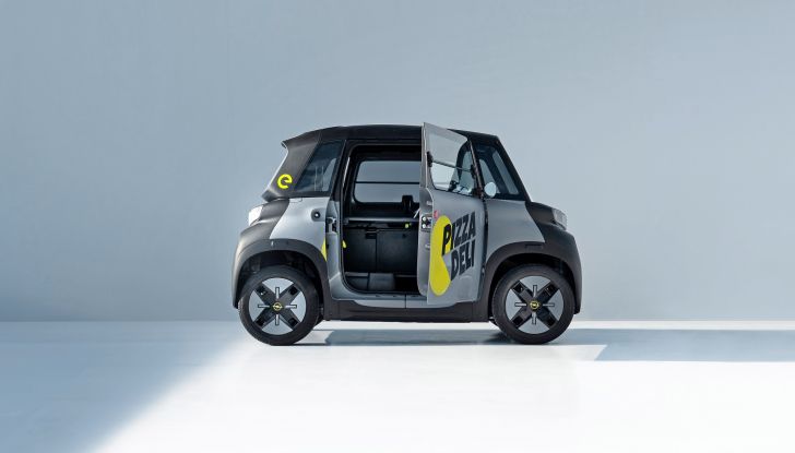 Opel Rocks-e Kargo: il quadriciclo elettrico perfetto per le consegne - Foto 5 di 11