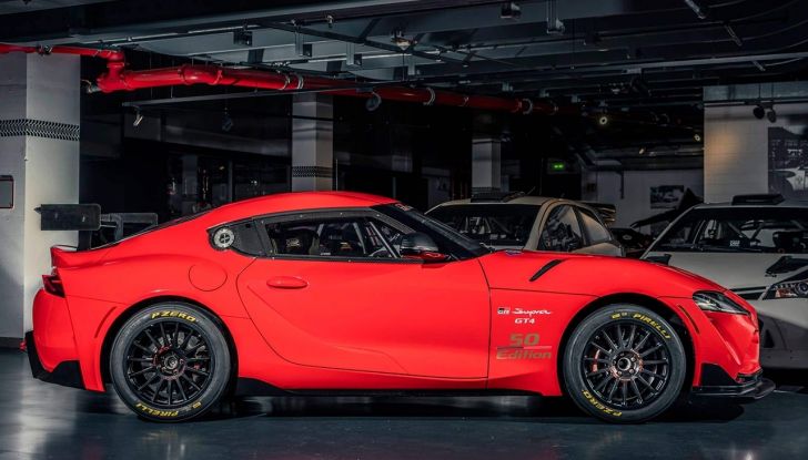 Toyota GR Supra GT4 50th Edition: la versione (stradale) da corsa in soli sei esemplari - Foto 5 di 12
