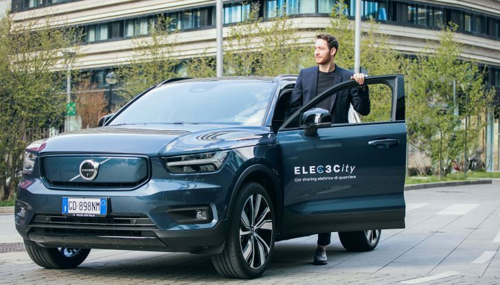 ELEC3City: le Volvo XC40 Recharge protagoniste del car-sharing urbano - Foto 1 di 22