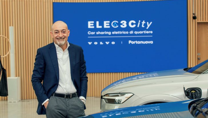 ELEC3City: le Volvo XC40 Recharge protagoniste del car-sharing urbano - Foto 2 di 22