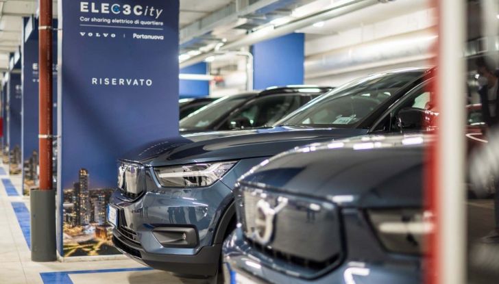 ELEC3City: le Volvo XC40 Recharge protagoniste del car-sharing urbano - Foto 20 di 22