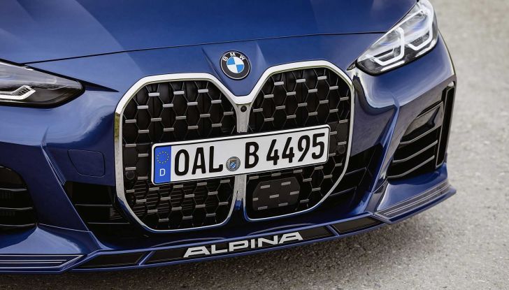 Alpina B4 Gran Coupé: la BMW M4 diventa ancora più sportiva - Foto 12 di 16