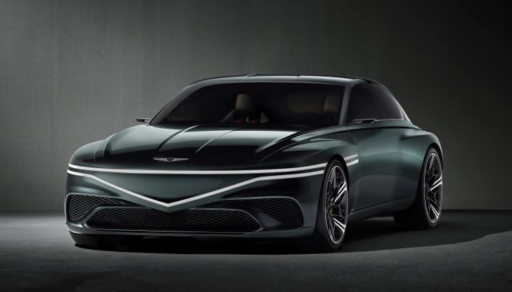 Genesis X Speedium Coupé: a New York debutta il concept elettrico in stile fastback - Foto 1 di 6