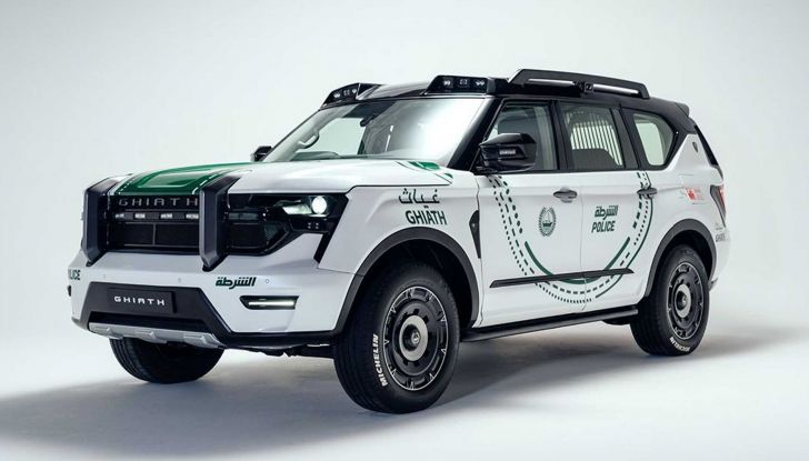 Ghiath Smart Patrol: la Polizia di Dubai ha un nuovo SUV in garage! - Foto 2 di 12