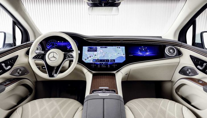 Mercedes EQS SUV: allestimenti e listino prezzi, in Italia da 138.669 Euro - Foto 12 di 16