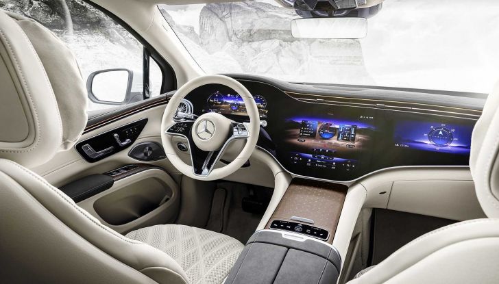 Mercedes EQS SUV: allestimenti e listino prezzi, in Italia da 138.669 Euro - Foto 13 di 16