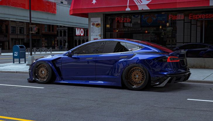 Con il kit Competition Carbon la Tesla Model S diventa cattivissima! - Foto 4 di 8