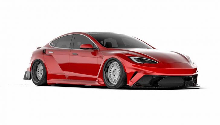 Con il kit Competition Carbon la Tesla Model S diventa cattivissima! - Foto 6 di 8