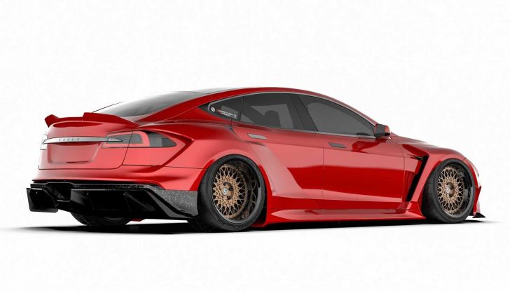 Con il kit Competition Carbon la Tesla Model S diventa cattivissima! - Foto 8 di 8