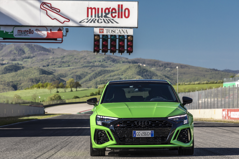 Audi RS3 Test Mugello