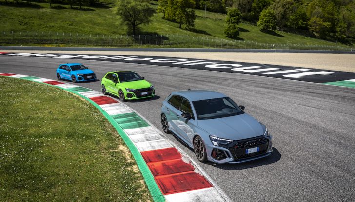 [VIDEO] Audi RS3 Sportback, prova in pista al Mugello: con l’RS Torque Splitter va anche di traverso! - Foto 11 di 28