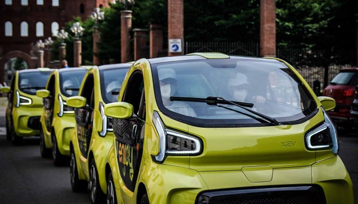 A Torino la flotta car sharing Enjoy di Eni diventa elettrica con 100 city car XEV YOYO - Foto 8 di 16