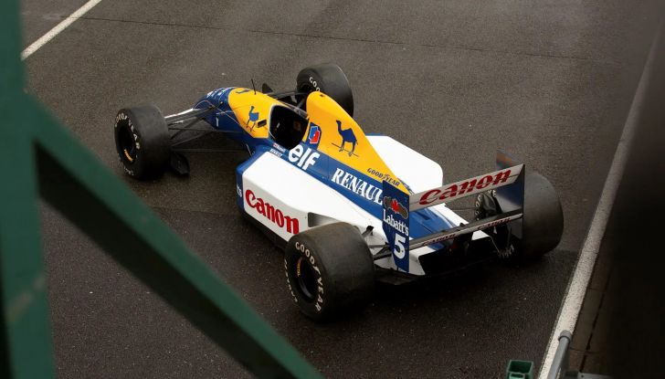 Nigel Mansell mette all’asta le sue F1: c’è anche la Williams del “passaggio” a Senna - Foto 14 di 36