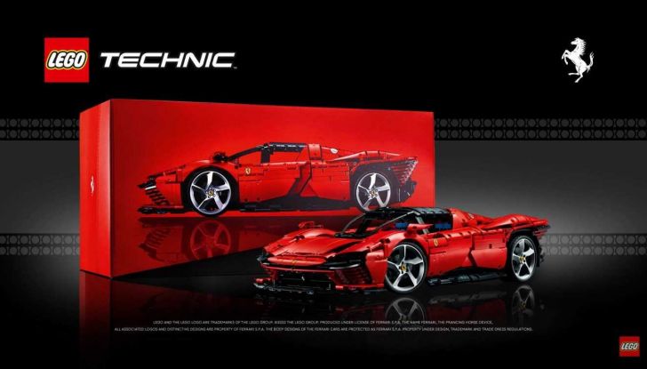 LEGO Ferrari Daytona SP3: con 3.778 mattoncini si può costruire a casa! - Foto 9 di 9