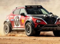 Nissan Juke Hybrid: il prototipo Rally Tribute a tutta velocità nel deserto!