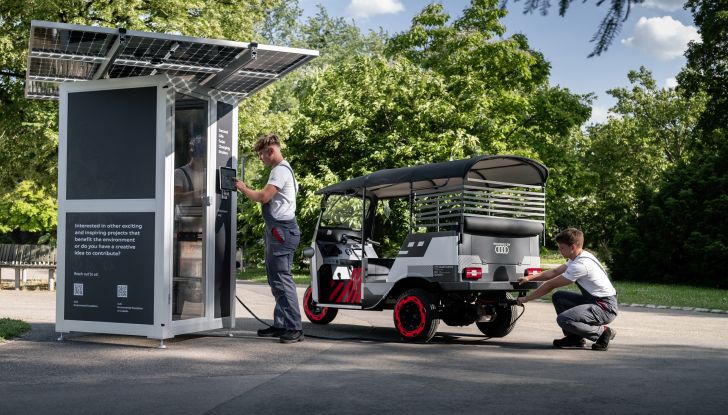 La seconda vita delle batterie Audi e-tron? Sui risciò indiani - Foto 10 di 12