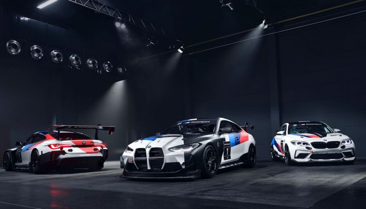 BMW M4 GT4: la versione aggiornata da pista arriva a 550 cavalli - Foto 3 di 14