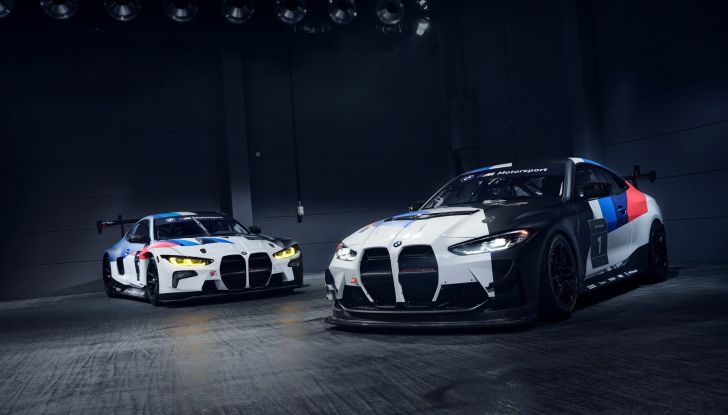 BMW M4 GT4: la versione aggiornata da pista arriva a 550 cavalli - Foto 2 di 14