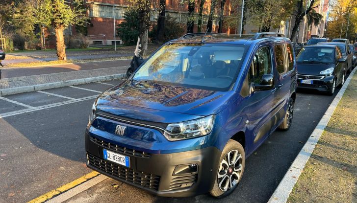 Fiat E-Doblò 2023: spazio per tutti e autonomia elettrica fino a 280 km in città - Foto 5 di 30