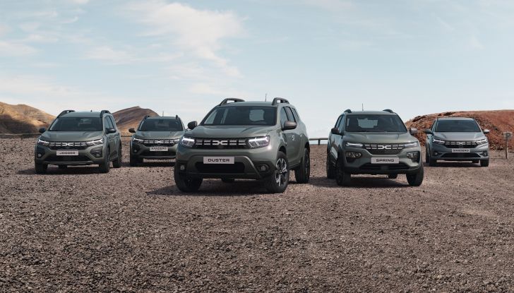 Gamma Dacia 2022: Sandero, Duster, Spring e Jogger si rifanno il look - Foto 2 di 16