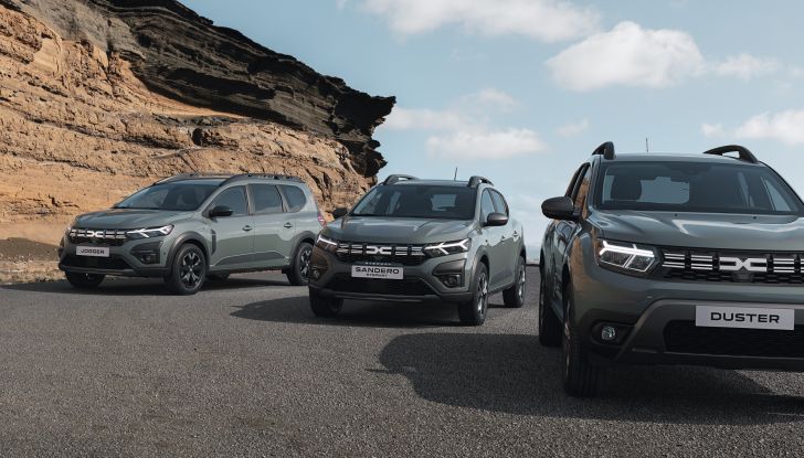 Gamma Dacia 2022: Sandero, Duster, Spring e Jogger si rifanno il look - Foto 3 di 16