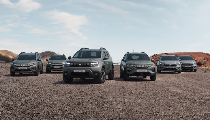 Gamma Dacia 2022: Sandero, Duster, Spring e Jogger si rifanno il look - Foto 1 di 16