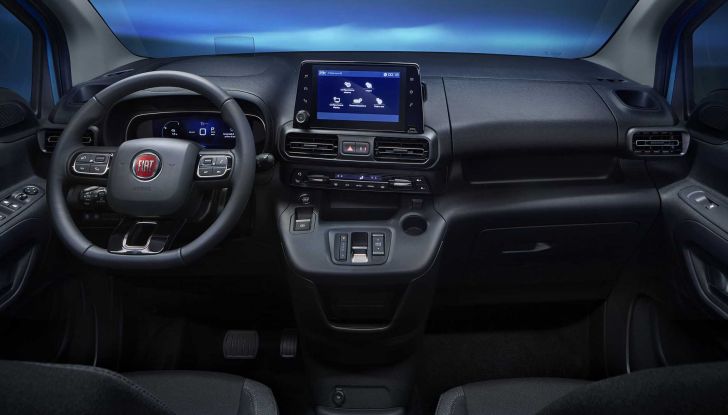 Fiat E-Doblò 2023: spazio per tutti e autonomia elettrica fino a 280 km in città - Foto 8 di 30