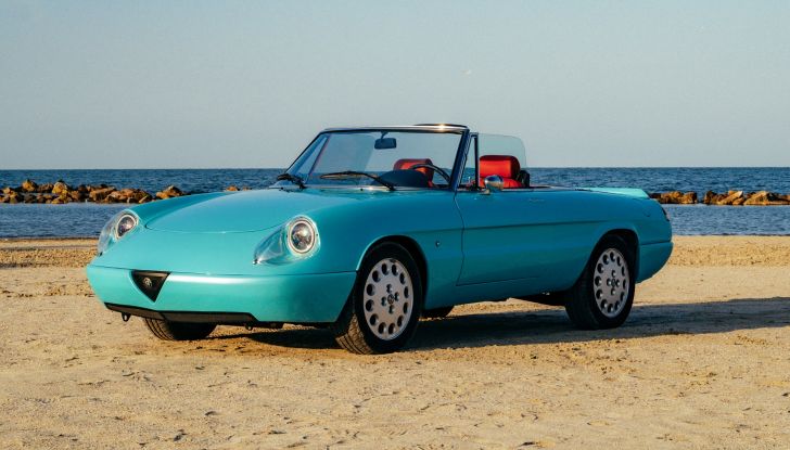 Alfa Romeo Spider Duetto e Vespa 50 Special-e: le due nuove icone di Garage Italia - Foto 10 di 19