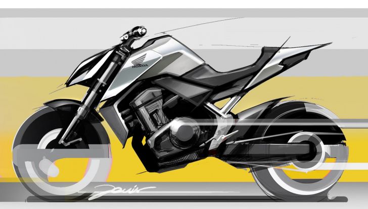 Nuova Honda Hornet: la naked leggendaria tornerà in una veste inedita - Foto 2 di 4