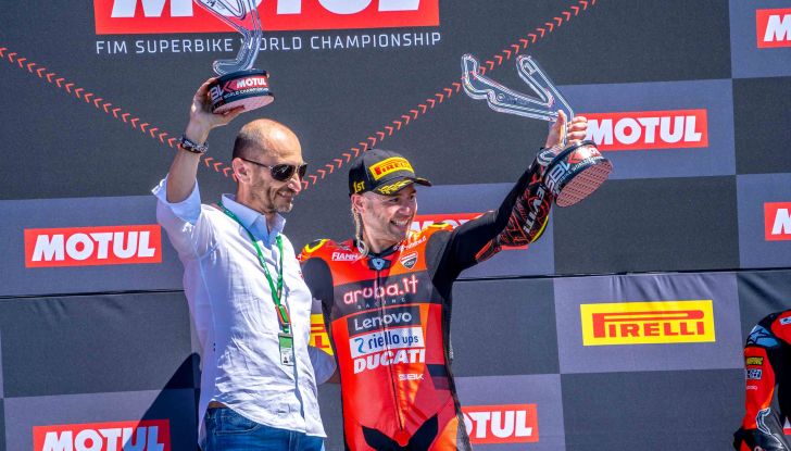 WSBK Misano 2022: Alvaro Bautista vince con la Ducati e fugge nel Mondiale - Foto 42 di 42