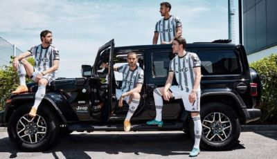 Juventus in tour negli Stati Uniti a bordo di Jeep
