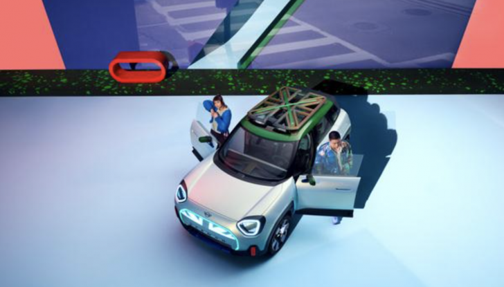 Mini Concept Aceman: il primo crossover 100% elettrico di casa Mini - Foto 3 di 12