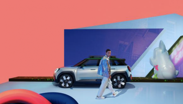 Mini Concept Aceman: il primo crossover 100% elettrico di casa Mini - Foto 5 di 12