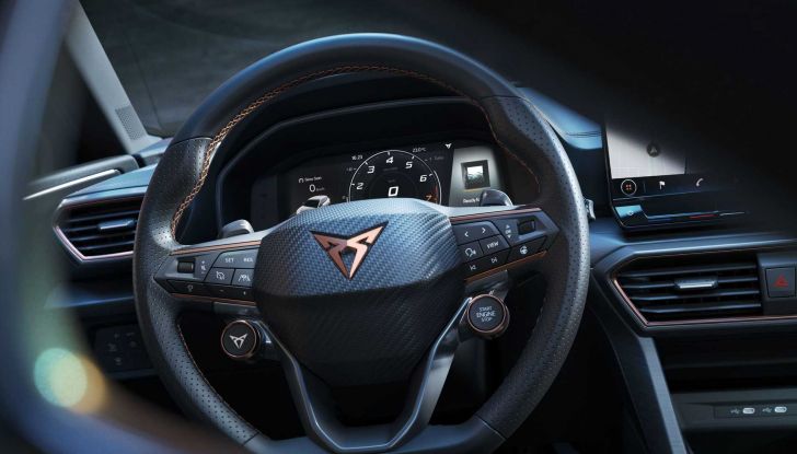 Cupra Leon 2023: disponibili i nuovi motori turbo-benzina da 150 e 190 CV - Foto 6 di 7