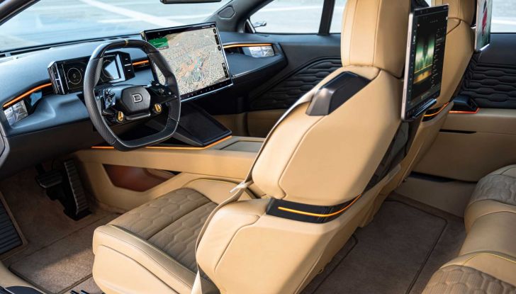 Drako Dragon: il SUV elettrico americano da 2.000 cavalli che sfida Tesla - Foto 9 di 14