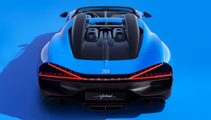 Bugatti W16 Mistral: il canto del cigno del sedici cilindri da 1.600 CV - Foto 14 di 22