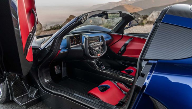 La cabrio più veloce del mondo? La Hennessey Venom F5 Roadster da 483 km/h! - Foto 11 di 15