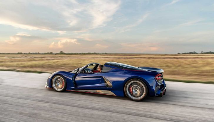 La cabrio più veloce del mondo? La Hennessey Venom F5 Roadster da 483 km/h! - Foto 6 di 15