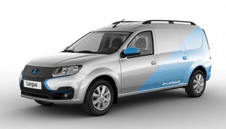 Lada e-Largus: l’elettrico arriva anche sulla Dacia Logan - Foto 2 di 3