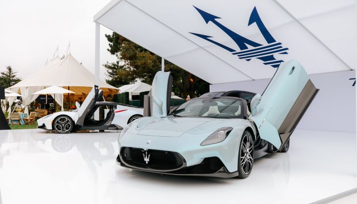 Maserati MC20 Cielo: debutto in grande stile alla Monterey Car Week - Foto 10 di 16