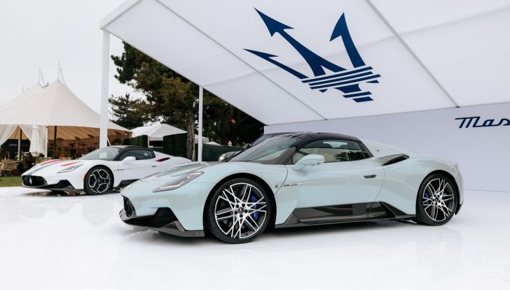 Maserati MC20 Cielo: debutto in grande stile alla Monterey Car Week - Foto 11 di 16