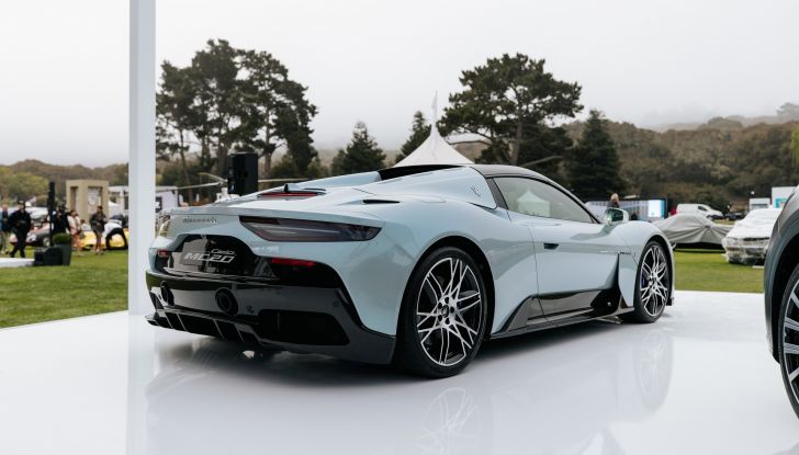 Maserati MC20 Cielo: debutto in grande stile alla Monterey Car Week - Foto 13 di 16
