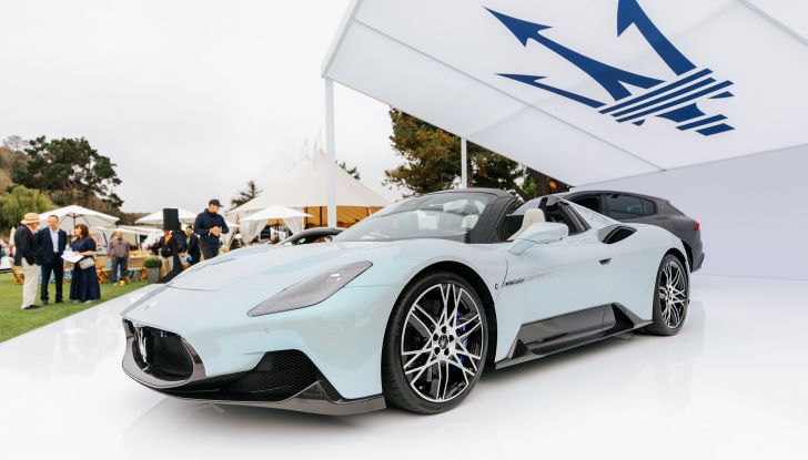Maserati MC20 Cielo: debutto in grande stile alla Monterey Car Week - Foto 6 di 16