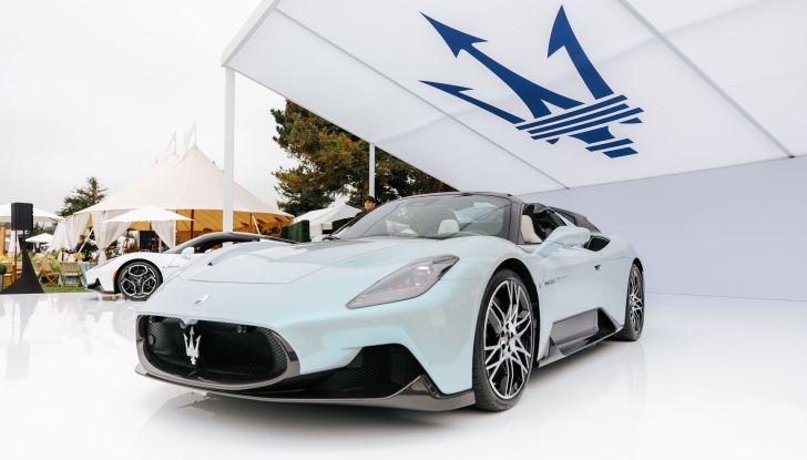 Maserati MC20 Cielo: debutto in grande stile alla Monterey Car Week - Foto 7 di 16