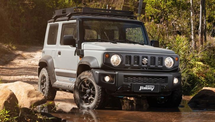 Suzuki Jimny: la Sierra 4Sport da off-road debutta in Brasile - Foto 4 di 9