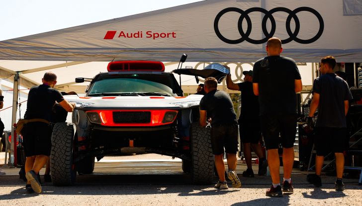 Audi si prepara alla Dakar 2023 con la nuova RS Q e-tron E2! - Foto 5 di 10