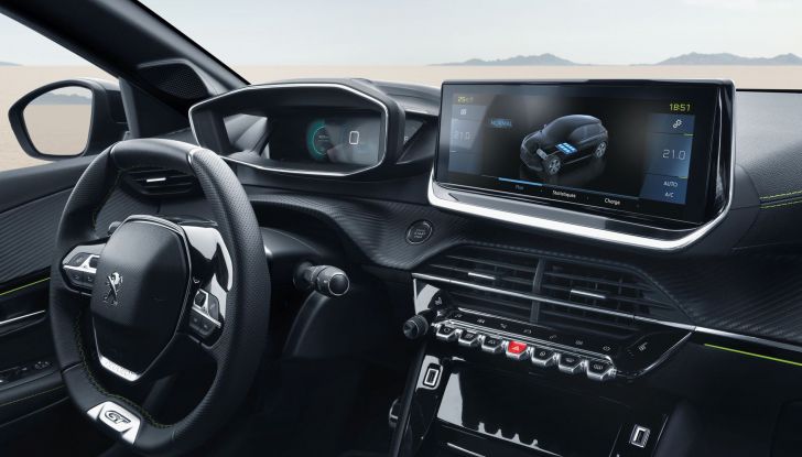 Peugeot e-208 MY2023: più potenza e autonomia fino a 400 km - Foto 6 di 7